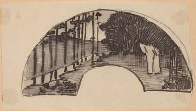Estudo para um arco de Charles Sprague Pearce