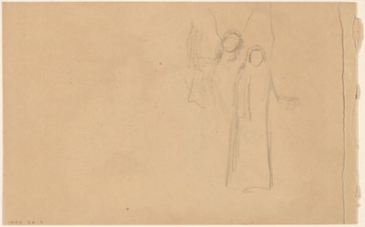 Estudo de Figuras [verso] de Charles Sprague Pearce