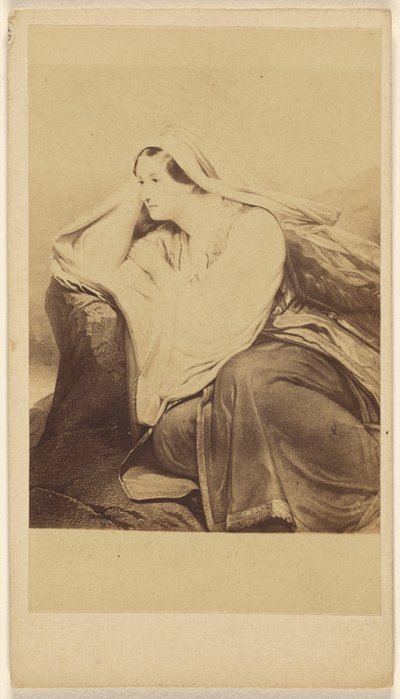 Medora. Ary Scheffer. Leprix. [cópia de um quadro]. de Charles Taber and Co.