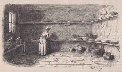 A Dairy, de Le Magasin Pittoresque, ca. 1852. de Charles Tamisier