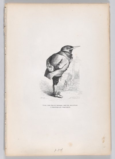 Velho, quebrado, abatido, caprichoso, mas bom, mas dedicado e doméstico por temperamento..., ca. 1837-47. de Charles Tamisier