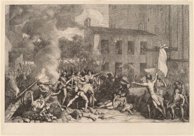 Tomada da Bastilha, 14 de julho de 1789 de Charles Thevenin