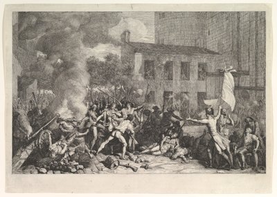A Tomada da Bastilha em 14 de julho de 1789 Captura da Bastilha em 14 de julho de 1789, ca. 1793 de Charles Thevenin