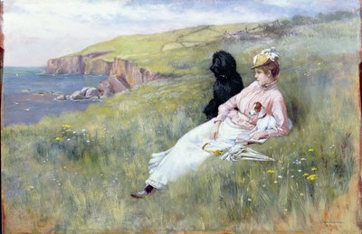 Sonhos do Mar, 1888 (painel) de Charles Trevor Garland