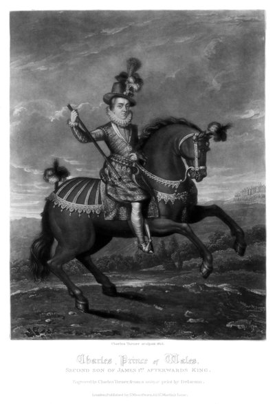Carlos, Príncipe de Gales, 1816. de Charles Turner
