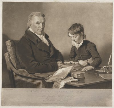 Francis Noel Clark Mundy e o seu neto, William de Charles Turner