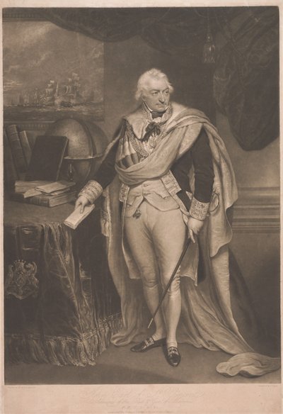 John, Conde de São Vicente, Almirante da Frota Vermelha de Charles Turner