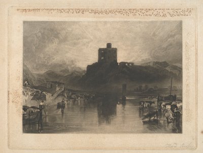 Castelo de Norham, no rio Tweed de Charles Turner