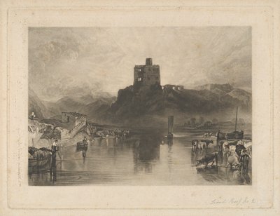Castelo de Norham, no rio Tweed de Charles Turner