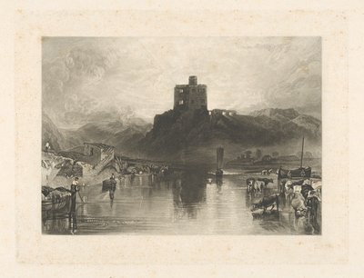 Castelo de Norham, no rio Tweed de Charles Turner