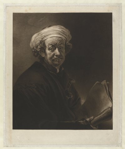 Rembrandt como Paulo de Charles Turner