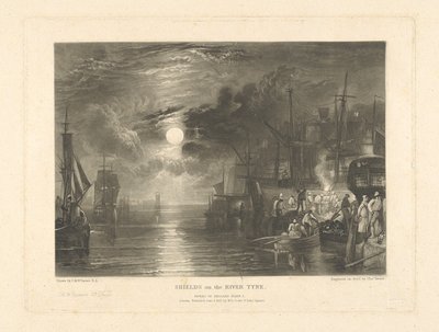 Escudos no rio Tyne de Charles Turner