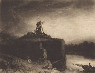 The Mill, publicado em 1823. de Charles Turner