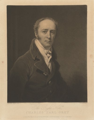 O Muito Honorável Charles, Conde de Grey de Charles Turner
