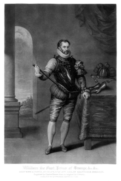 Guilherme I, príncipe de Orange, 1816. de Charles Turner