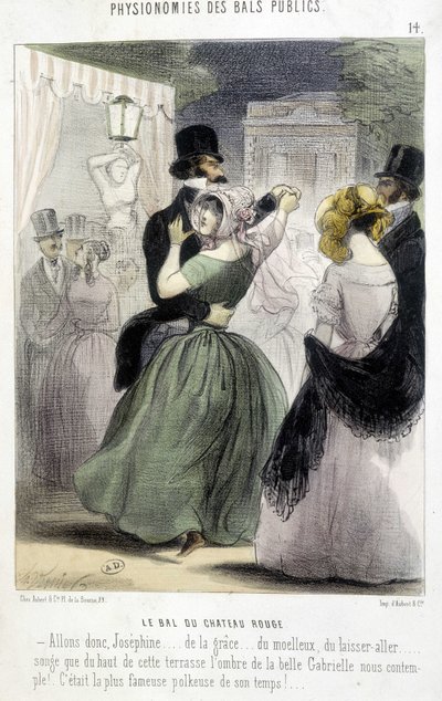Prom Prom Promulaire Populaire de Paris: O baile do Chateau rouge de Charles Vernier