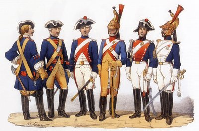 Uniformes do exército francês: Forças especiais da cidade de Paris de Charles Vernier