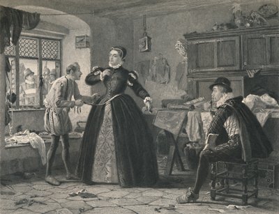 O alfaiate de Ladys, rei Henrique IV - segunda parte, c1870 de Charles W. Sharpe