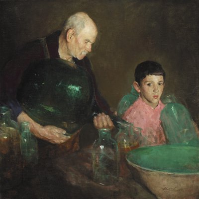 Refino de Petróleo, c.1910 de Charles Webster Hawthorne