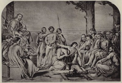 O Apelo do Autor no Primeiro Julgamento pelo Júri (litho) de Charles West (after) Cope