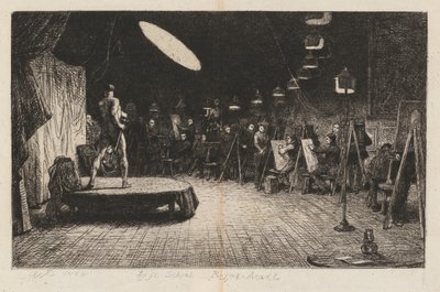 Escola da Vida Real Academia de Charles West Cope
