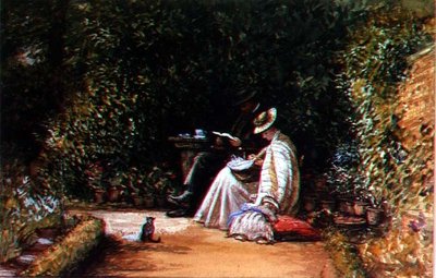 Sr. e Sra. Auchmutz e seu Filho de Charles West Cope