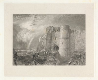 Castelo de Carisbrook, Ilha de Wight de Charles Westwood