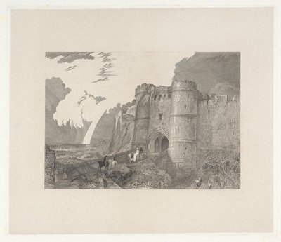 Castelo de Carisbrook, Ilha de Wight de Charles Westwood