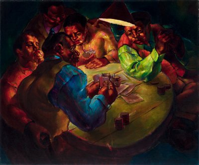 Jogadores de cartas de Charles White