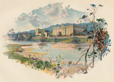 Chatsworth do Derwent, c1890 de Charles Wilkinson