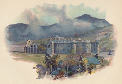 Palácio de Holyrood, c1890 de Charles Wilkinson