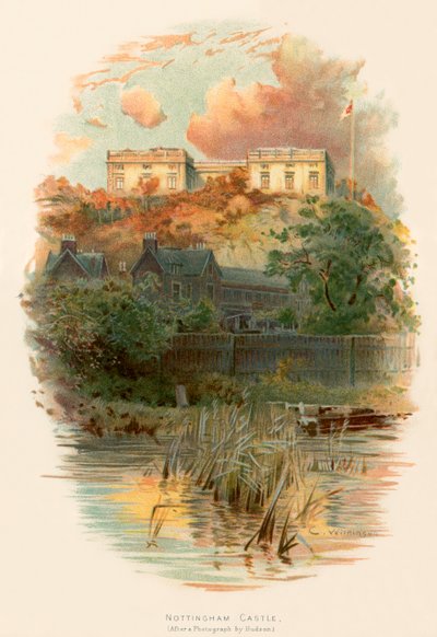 Castelo nottingham de Charles Wilkinson