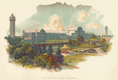 O Palácio de Cristal, Sydenham, c1890 de Charles Wilkinson