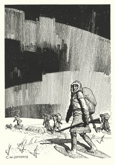 Samuel Hearne na sua viagem à mina de cobre de Charles William (after) Jefferys