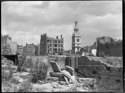 Igreja de St Mary-le-Bow, Cheapside, Cidade e Condado da Cidade de Londres, GLA, 1941-1945. de Charles William Prickett
