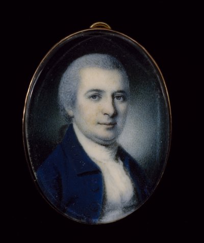 Retrato do General Henry "Light-Horse Harry" Lee (1756-1818), c. 1785 (aquarela sobre marfim) de Charles Willson Peale