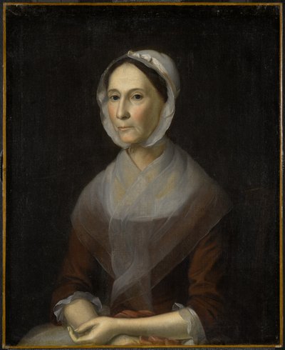 Retrato da Sra. William Strachan, c.1770-1772 de Charles Willson Peale