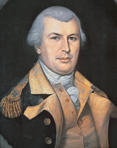 Retrato de Nathanael Greene (óleo sobre tela) de Charles Willson Peale