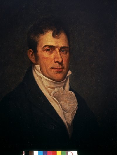 Retrato de Robert Fulton (óleo sobre tela) de Charles Willson Peale