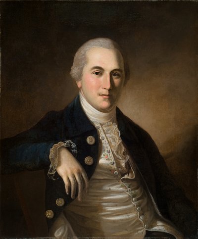 Retrato de Robert Hazlehurst 1782 (óleo sobre tela) de Charles Willson Peale