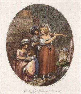 O camarim Inglês, gravado por PW Tomkins (1760-1840) (aquatint) (ver também 64847, 64848 e 64850) de Charles after Ansell
