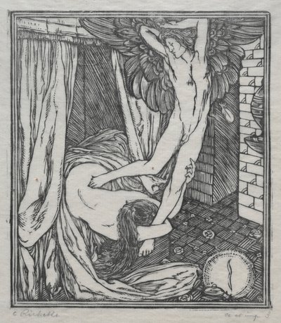 Sobre os amores de Cupido e Psique: O Vôo de Cupido de Charles de Sousy Ricketts