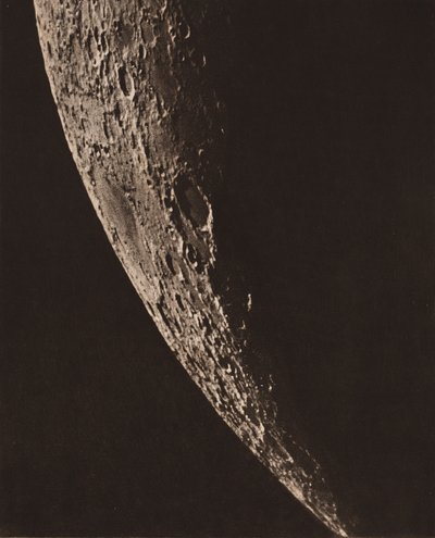 Carta fotográfica de la lune de Charles le Morvan