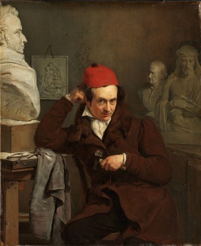 Retrato de Louis Royer Retrato de Louis Royer (1793-1868). Escultor de Charles van Beveren