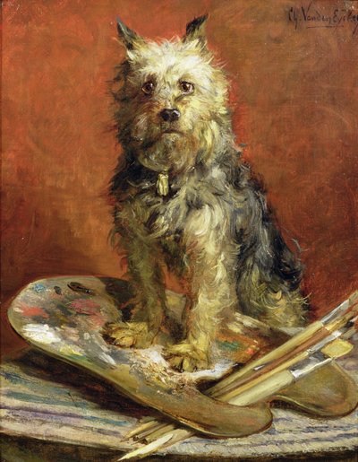 O cão do artista de Charles van den Eycken