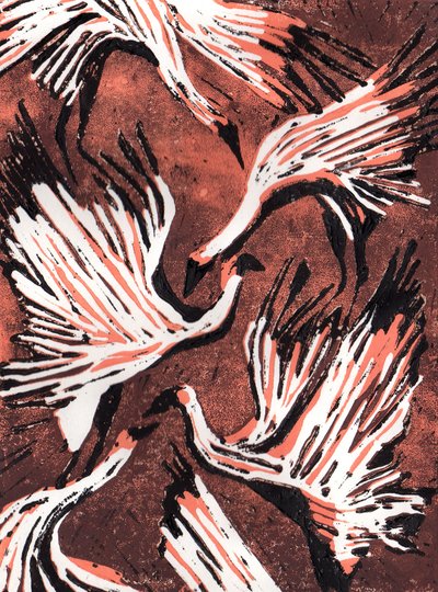 Flamingos 2, 2021 de Charlotte Orr