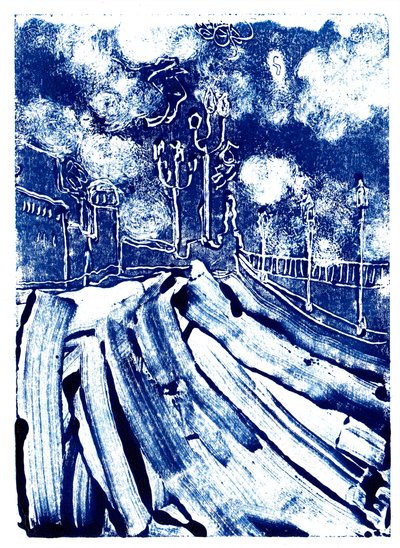 Pisa, 2019 (impressão única) de Charlotte Orr