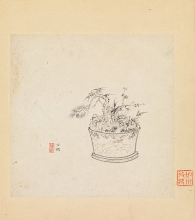 Floresta. de Chen Hongshou