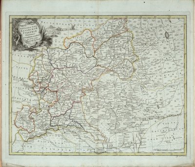Mapa Geral da Província de Kazan, 1779. de Chernoi