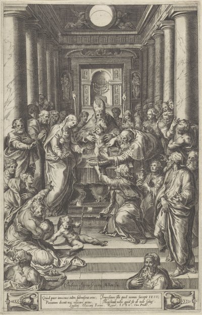 Circuncisão de Cristo de Cherubino Alberti